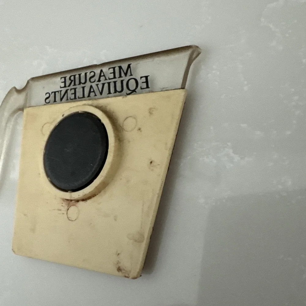 VTG Conimar  Corporation  Conversion Chart Refrigerator Magnet Measuring Cup
